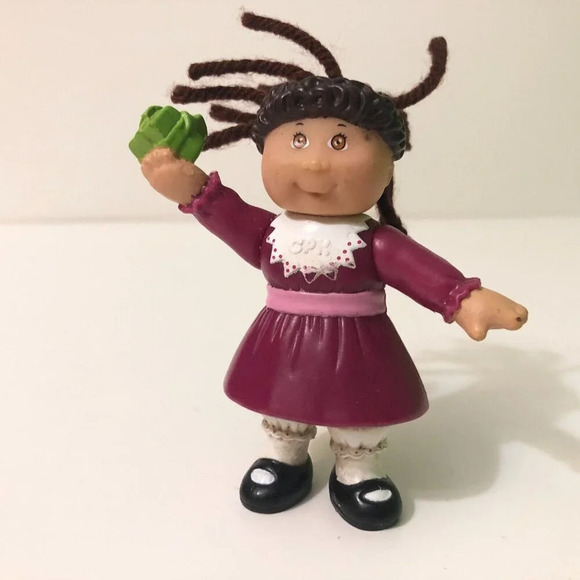 Vtg 1992 Cabbage Patch Kid Doll PVC 3 Inch Mini Figure Girl CPK  Ballerina - Picture 11 of 16